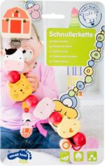 Houten fopspeenketting Rood - Afbeelding 3