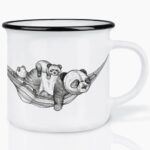 Keramiek mok panda 250ml