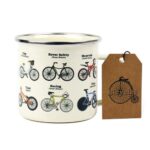 Emaille mok Bikes - Afbeelding 2