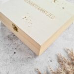 Houten geboortekaartjes opbergkist - Afbeelding 3