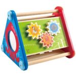 Houten activiteitendoos 5 zijdig