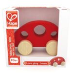 Houten rode auto - Afbeelding 2