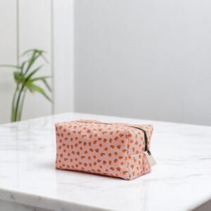 Roze toilettas sinaasappels S