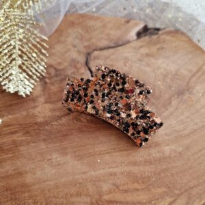 Handgemaakt haarspeld zwart/goud haarklem