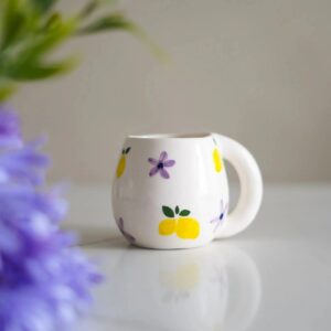 Handmade Keramiek mok Limoncello